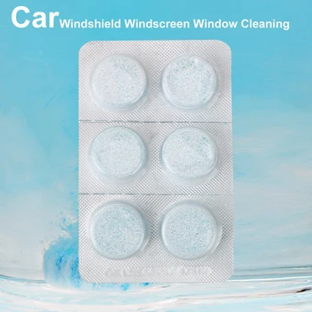 

FORAUTO Car Windshield Windscreen Window Cleaning For Home Glass Clean 2 pcs / 6pcs Solid Wiper Cleaner Auto Accessories