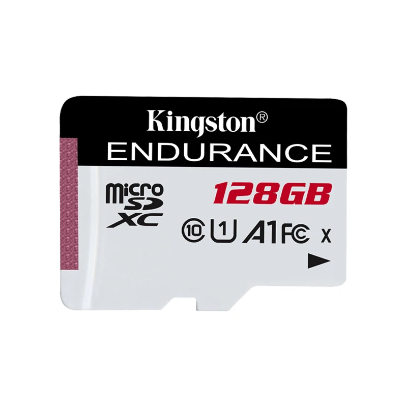 Kingston Endurance micro sd карта 32 Гб 64 Гб 128 ГБ эксклюзивная карта памяти для домашнего мониторинга для рекордеров вождения и спортивных камер - Емкость: 128GB