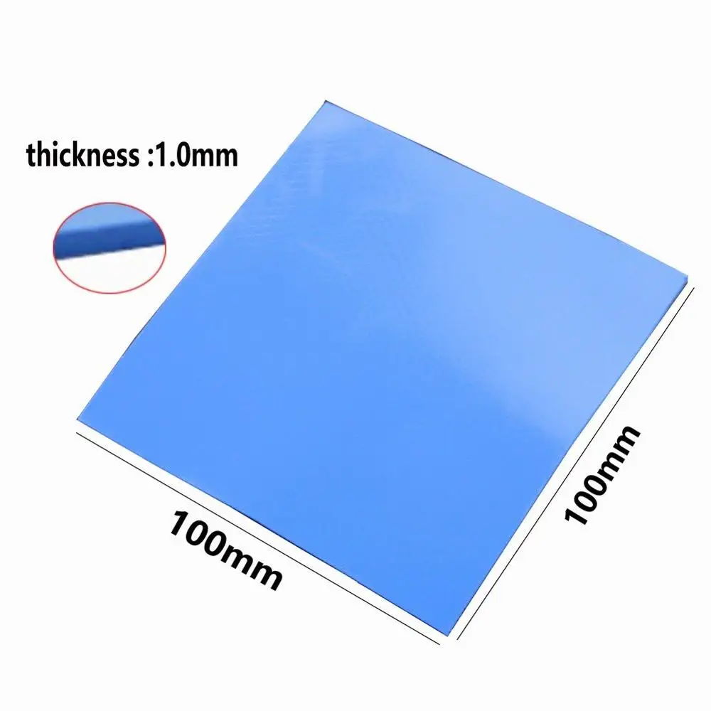 

Thermal Pad GPU CPU Heatsink Cooling Conductive Silicone Pad Soldering Hand Repair Tool 10mm*10mm*1mm 100 pcs