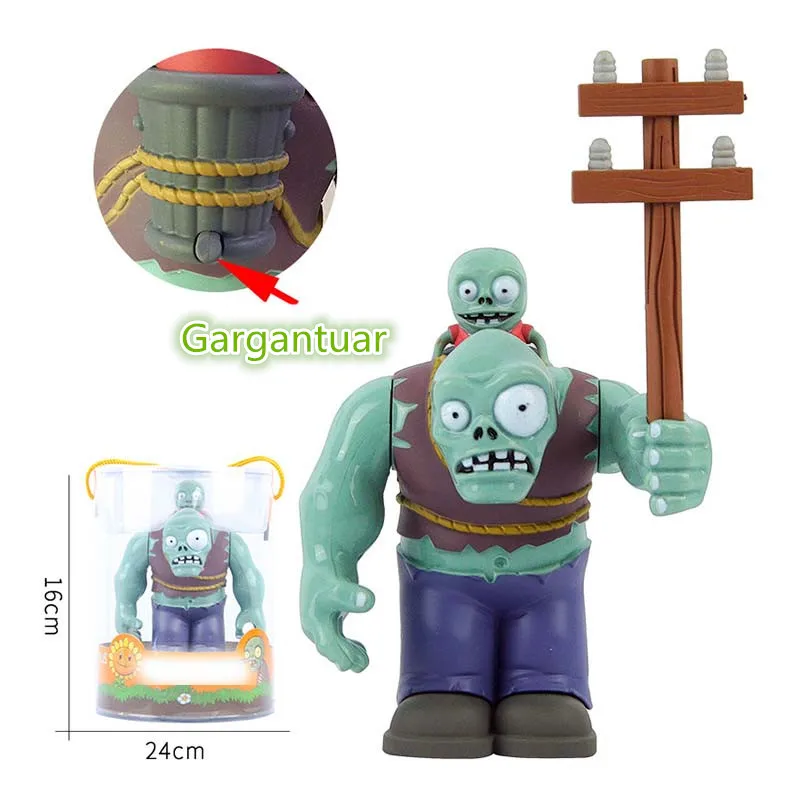

Plants vs. Zombies PVZ BIG Zombie The Gargantuar Figures Diy Model Legoings Education Toys For Children Gift