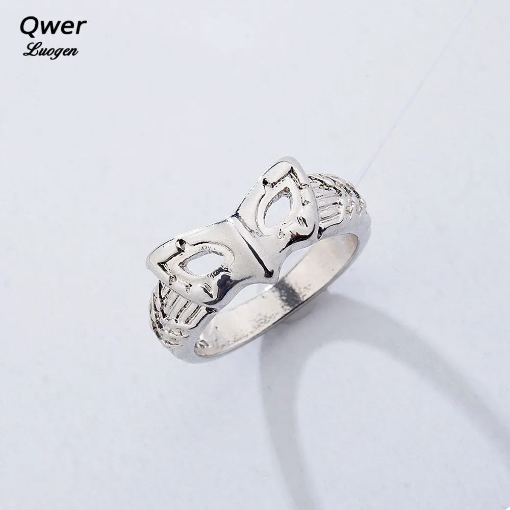 

New For Anime Persona 5 P5 Cosplay Ring Ren Amamiya Akira Kurusu Pendants Rings Cosplay Costume Props Metal Key Chain