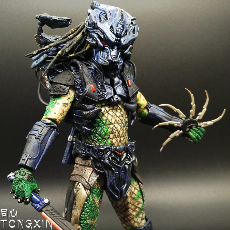 NECA AVP Aliens vs. Predator серия Young Blood/Elder Predator Охотник на змею фигурка игрушки 18 см