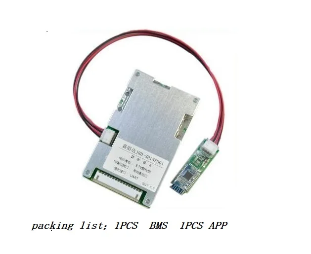 15S литий-ионный аккумулятор Интеллектуальный Смарт BMS с функцией Bluetooth и ПК программное обеспечение коммуникационная плата интерфейса UART PCB с 20A 40A 60A ток