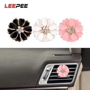 

LEEPEE Auto Outlet Fragrant Perfume Clip Car-styling Car Air Freshener Interior Accessories Auto Decoration Solid Fragrance