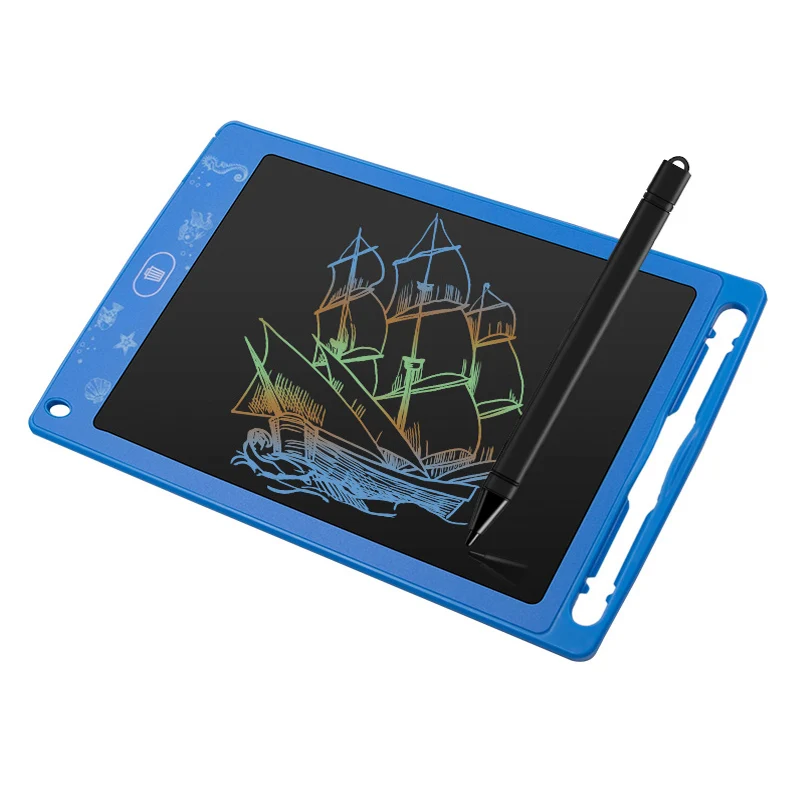 8,5 дюймовый планшет для рисования, цветной экран, электронная графическая ЖК-доска для письма, цветная бумага для рукописного ввода, детский подарок с ручкой