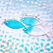 Peixe de Metal Corte Morre Stencil DIY Álbum Scrapbooking Selo Cartão de Papel Embossing Craft Decor JUL-8(China)
