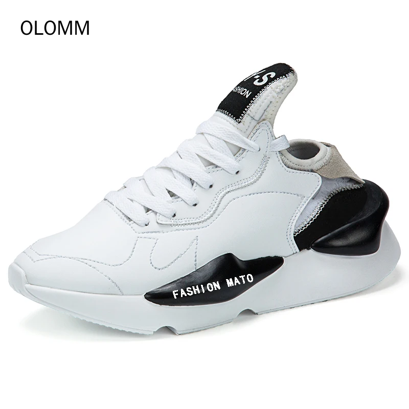 

2019 Vulcanized Shoes for Men Comfortable High Top Gym Trainer Boots Ankle Boots Outdoor Men Sneakers Athletic Y3 Lovers Shoes
