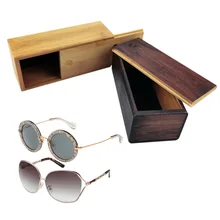 New Handmade Wood Glasses Case Ancient Ways High Grade Natural Bamboo Box Sunglasses Boxes Wooden Eyewear/Sunglasses Packaging