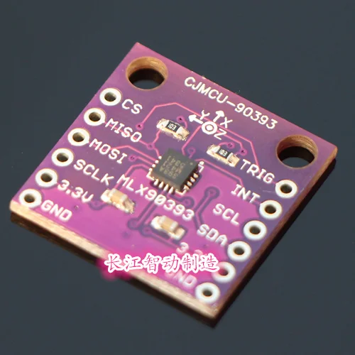 

New Arrival CJMCU-90393 MLX90393 Digital 3D Hall Sensor Displacement Angle Rotate 3D Position Board Module
