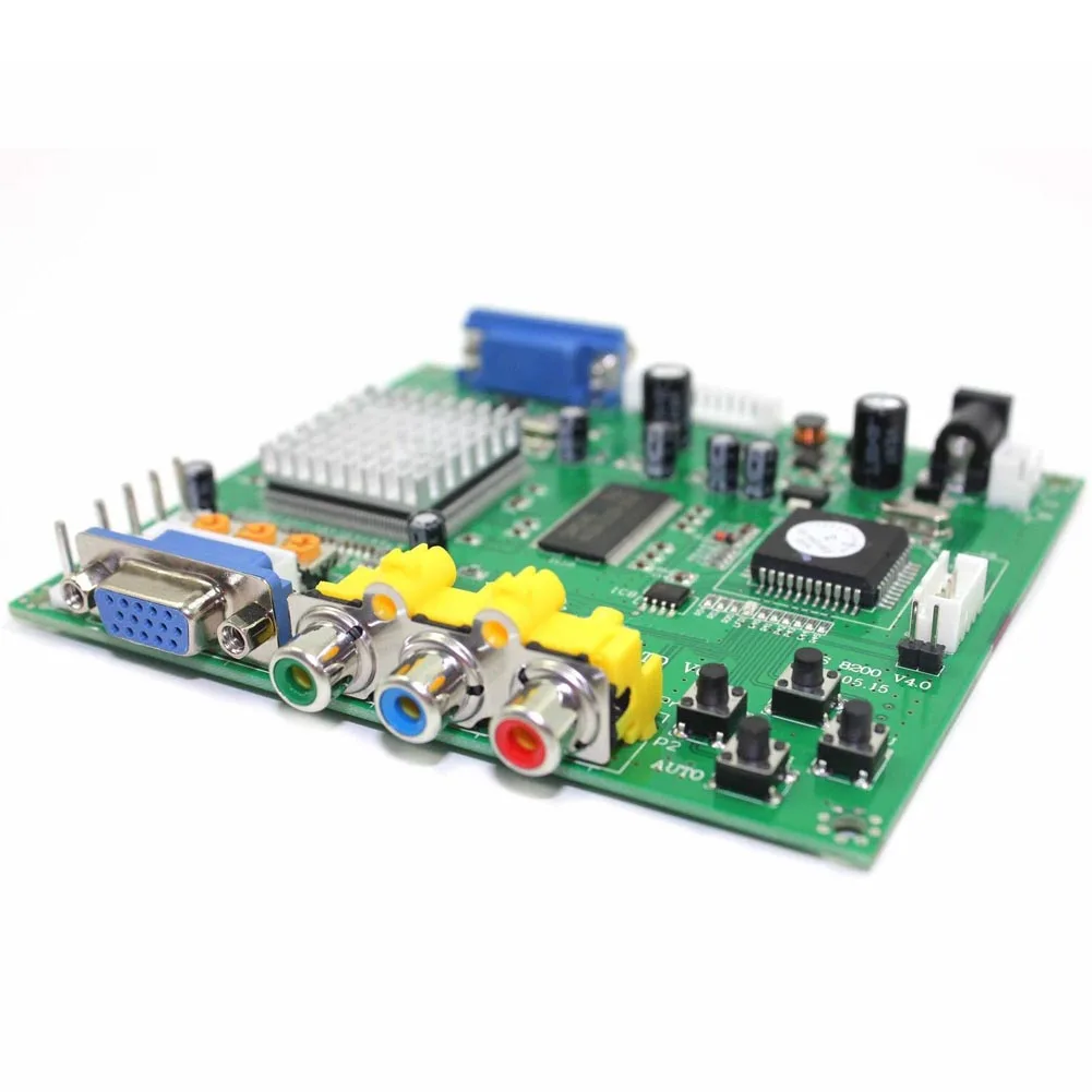 Видеоконвертер GBS8200 CGA/EGA/YUV/RGB в VGA аркадная игра HD плата UY8 | Электроника