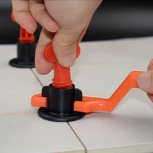 50 шт./упак. многоразовые анти-Lippage выравнивания плитки Системы решетки ПВХ обои для выравнивания плитки Системы уровень танкетке расшивки