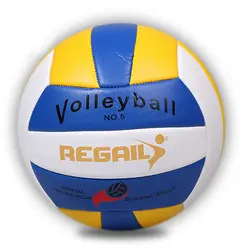 Горячая Распродажа 2018 новый бренд мягкий касаться волейбол Размер 5 матч Волейбольный мяч PU Воздушный шар волейбол синий желтый красный
