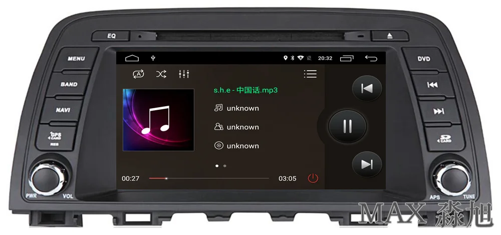 Cheap MAX For Mazda CX-5 2013 + Car Radio GPS Navigation System CD Player Bluetooth call/music SWC free map 4G Mirror Link 4