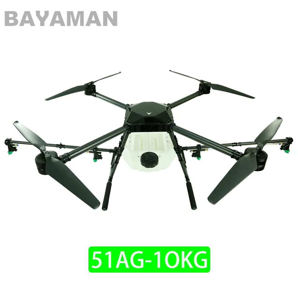

BAYAMAN 51AG 4Axis 10kg Agricultural spraying drone Plant protection UAV Quadcopter