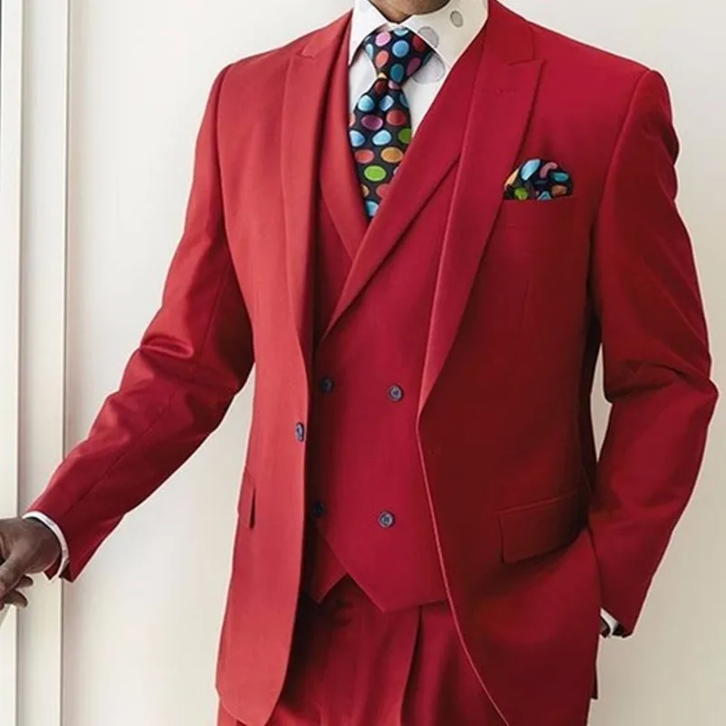 2017-Fashion-Red-Men-Suit-Blazer-With-single-Breasted-Vest-Wedding-Suits-for-men-Formal-Party
