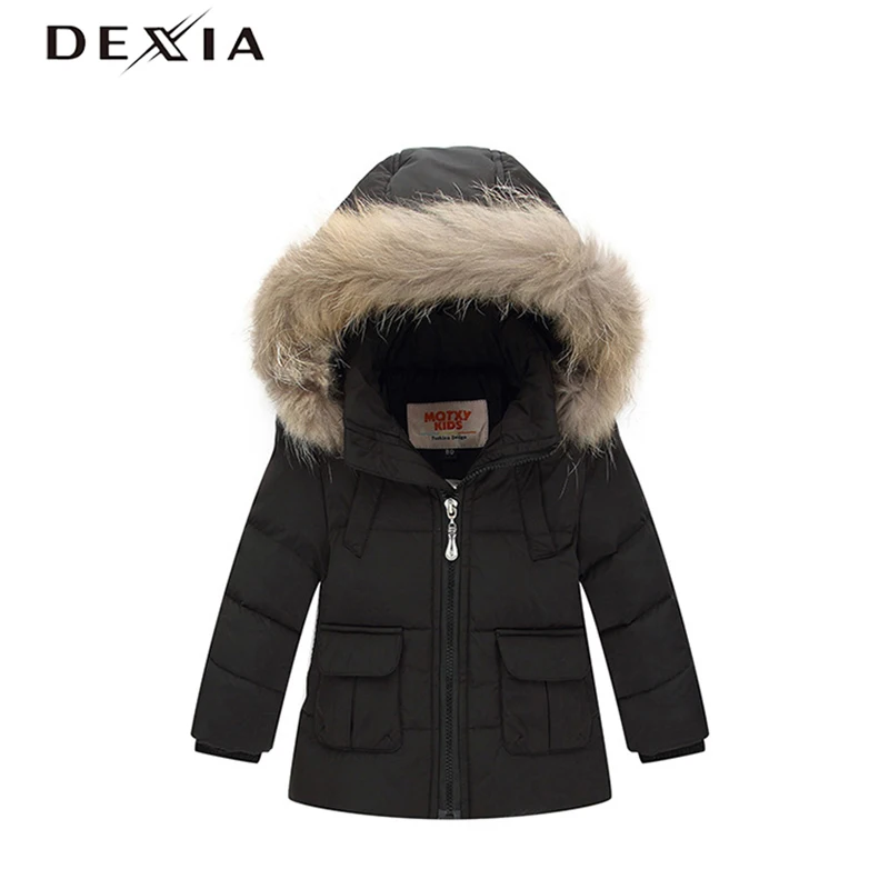 DEXIA 2018 New Babys Down Suit Winter Autumn Warm Clothes Solid Color White Duck Down Children Down Suits DEXIA 2018 New Babys Down Suit Winter Autumn Warm Clothes Solid Color White Duck Down Children Down Suits