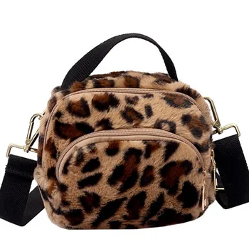 

Bolso leopardo Della Stampa Del Leopardo del Sacchetto di Tote Per Le Ragazze Adolescenti Moda Mini Sacchetto di Spalla Delle Do