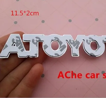 1 шт. ABS автомобиля буквы задние наклейки на багажник эмблема значок наклейка автомобиля Стайлинг Corolla CAMRY YARIS