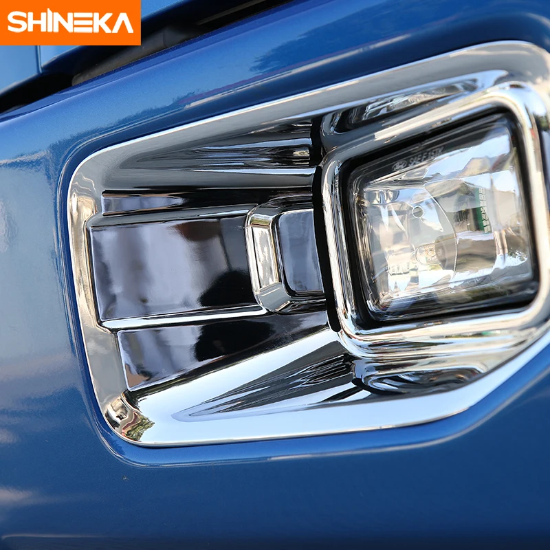 SHINEKA ABS автомобильный Стайлинг передний противотуманный светильник украшение