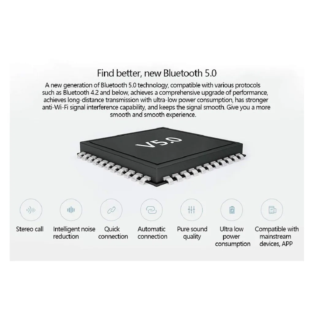 Новинка iaomi MIjia Airdots наушники TWS Bluetooth 5,0 наушники Молодежная версия сенсорное управление с зарядным устройством Белый Мини