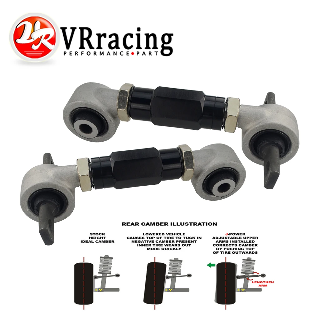 VR RACING Rear Camber KiT для HONDA ACURA CIVIC INTEGRA CRX REAR CAMBER ARM KIT EG EK DC2 EF VR9851|rear camber kits|camber kitrear |