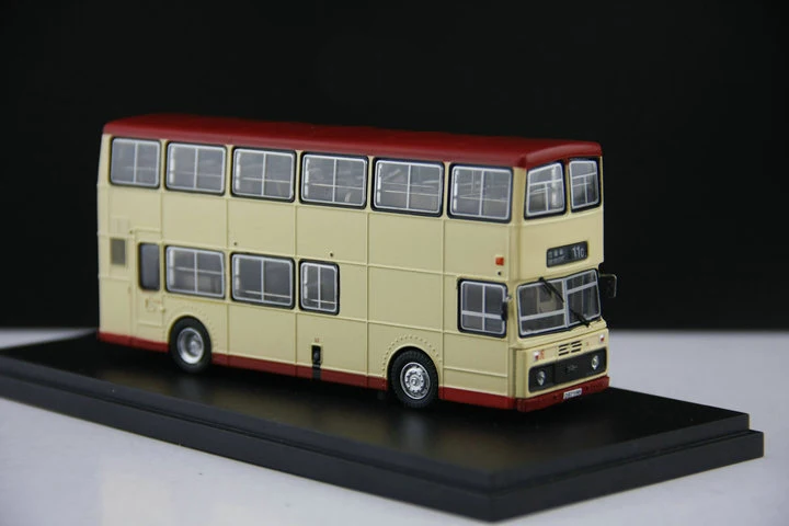 1/76 классический гравированный лилань Олимпийский автобус кмб Гонконг Коулун