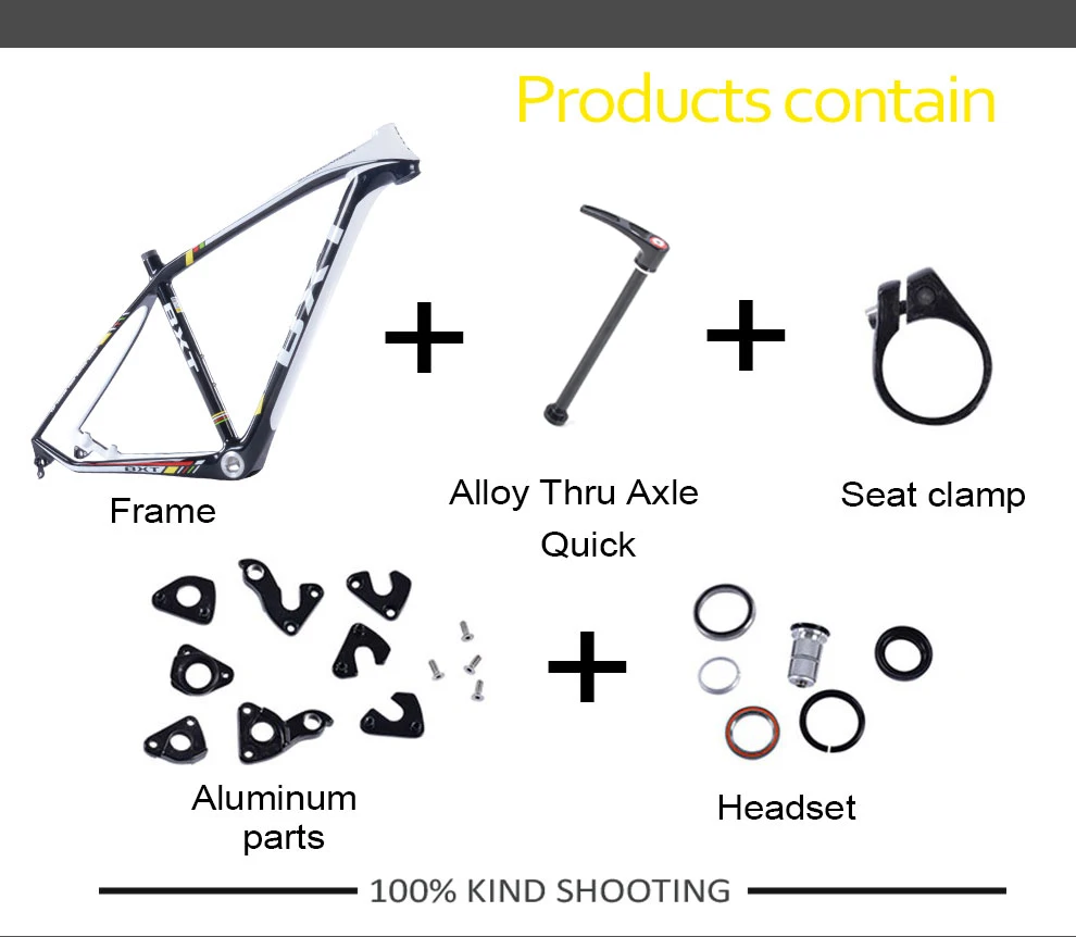 Clearance BXT t800 carbon mtb frame full suspension 29er suspension carbon fiber mountain bike 29 15.5 17.5 19 20.5 inch in Bicycle Frame 10 Clearance BXT t800 carbon mtb frame full suspension 29er suspension carbon fiber mountain bike 29 15.5 17.5 19 20.5 inch in Bicycle Frame 10