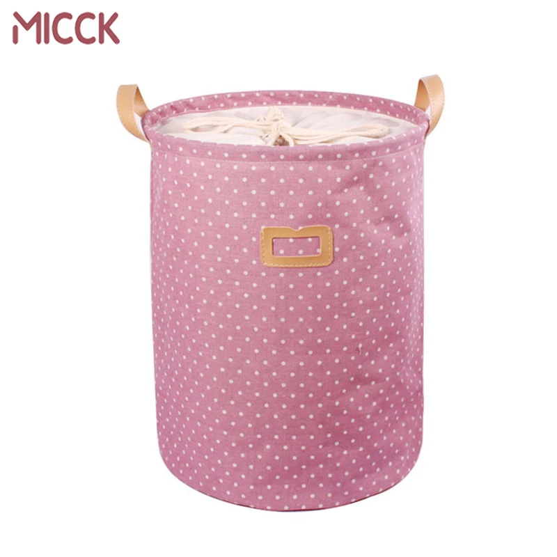 MICCK تخزين سلة الملابس القذرة أشتات للماء الغسيل سلة المنظمون غسل الملابس لعبة الكتان للطي تخزين مربع MICCK تخزين سلة الملابس القذرة أشتات للماء الغسيل سلة المنظمون غسل الملابس لعبة الكتان للطي تخزين مربع