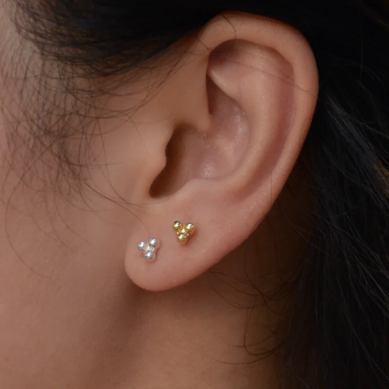 

12pair Tiny Dainty Earrings Tiny Gold Studs Dainty Silver Studs Minimalist Earrings For Women
