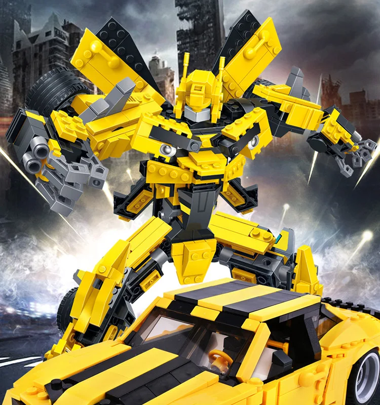 Children Robot Toy Transformation Anime Series Action Figure Toy  Robot Car ABS Plastic Model Action Figure Toy for Child