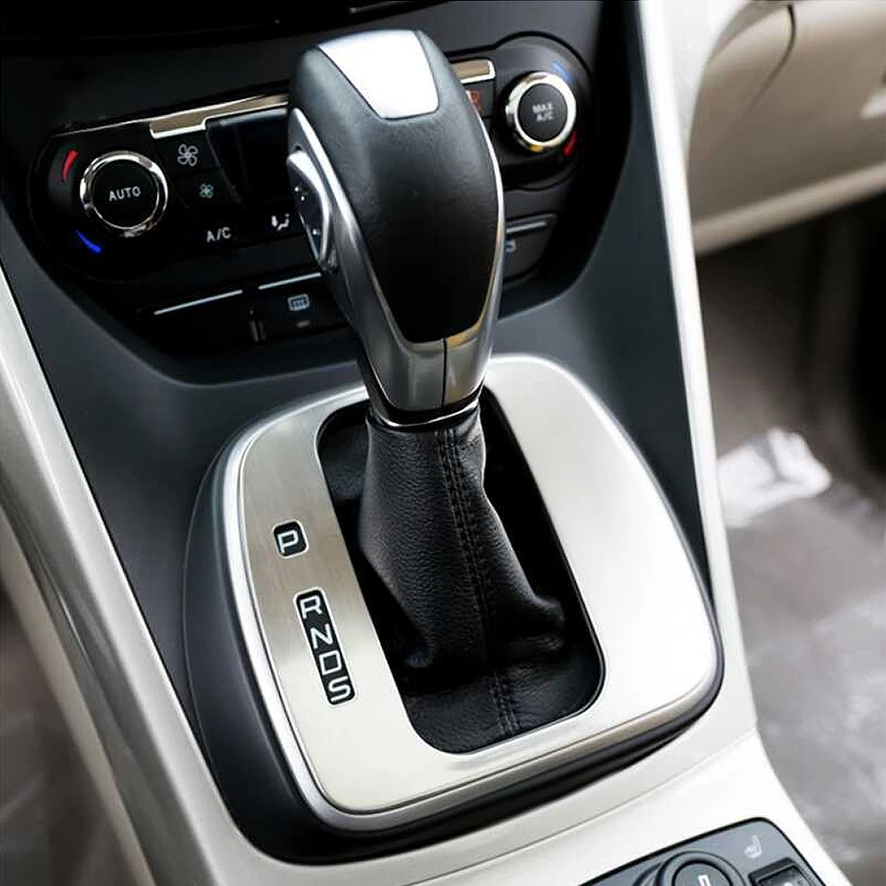 Автомобиль переключения передач Панель отделка рамка крышка литье на автоматической трансмиссии для Ford Escape Kuga 2013