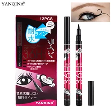 Макияж глаз, Черная Подводка для глаз, ручка для женщин, Косметика для макияжа, жидкая подводка для глаз, карандаш, водостойкий инструмент для красоты, большой глаз, стойкий лайнер