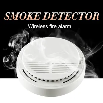 

Sensor Sensitive Photoelectric Home Independent alarm Smoke Detector Fire Alarm alone Sensor For Family Guard 2Pcs 5Pcs 10Pcs