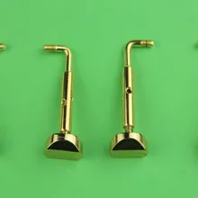 30 комплект золотой подбородник для скрипки зажимной винт 3/4-4/4 размер, скрипичные принадлежности