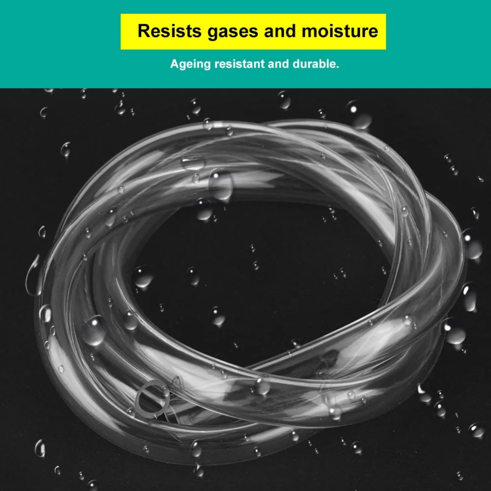 1m 9.5*12.7mm Transparent water cooling pipe Computer PVC Water Cooling