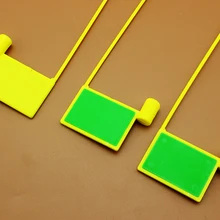 100 шт. 915 мГц Пластик один от UHF RFID Печать Теги Кабельные Стяжки Теги Zip теги для инвентаризации