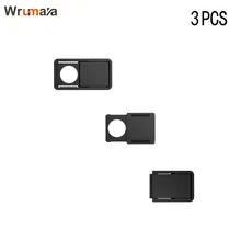 3 шт. универсальная веб-камера крышка затвора Магнитный слайдер Пластиковая крышка камеры для IPhone ПК ноутбуки мобильный телефон объектив стикер конфиденциальности