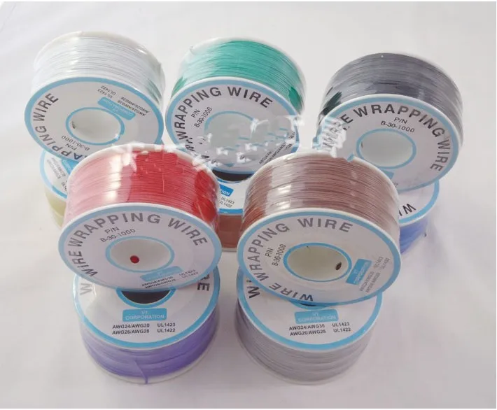 305 meters long electrical wire wrapping wire high quality 30awg ok