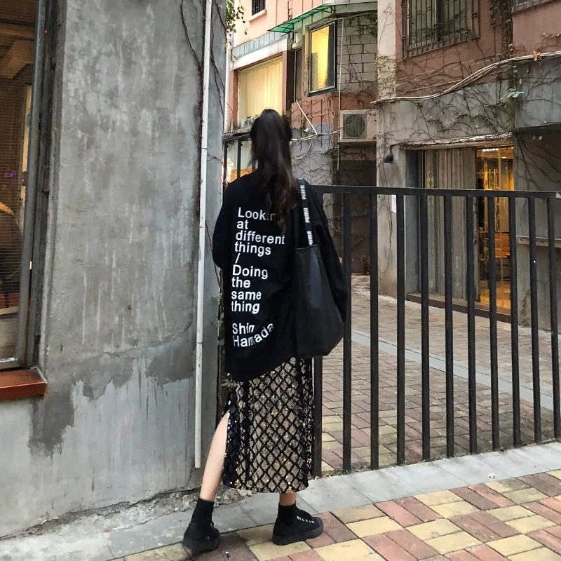 

Women Summer Harajuku Streetwear Style High Waisted Reflective Silver Sequined Diamond Lattice Skirts Elastic Waist Midi Skirt