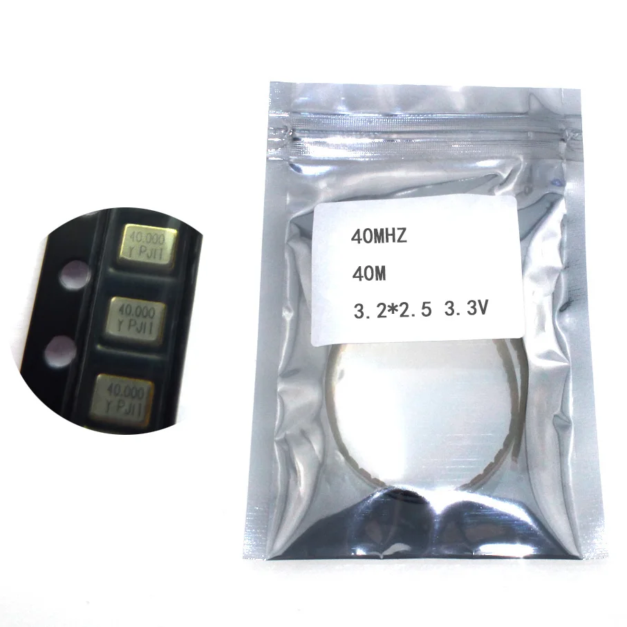 

10pcs SMD 3225 active crystal oscillator OSC 40MHZ 40M 3.2*2.5 3.3V 25PPM