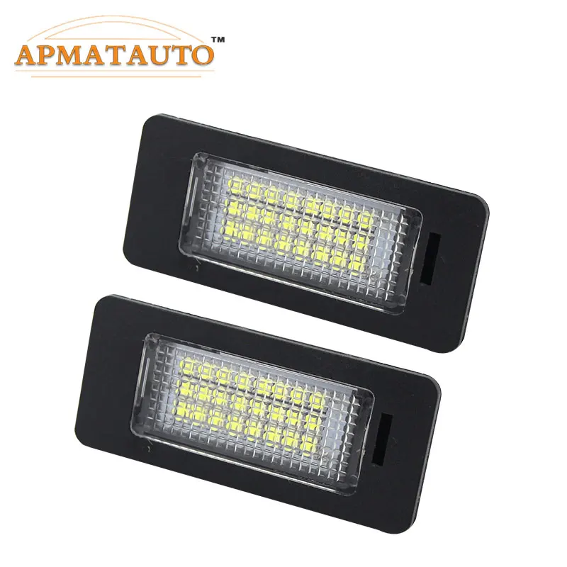 

2 White LED Number License Plate Light Bulb For Audi A1 8X A3 8V A4 S4 B8 A5 S5 8T A6 C7 4G A7 4G Q3 / Q5 TT 8J