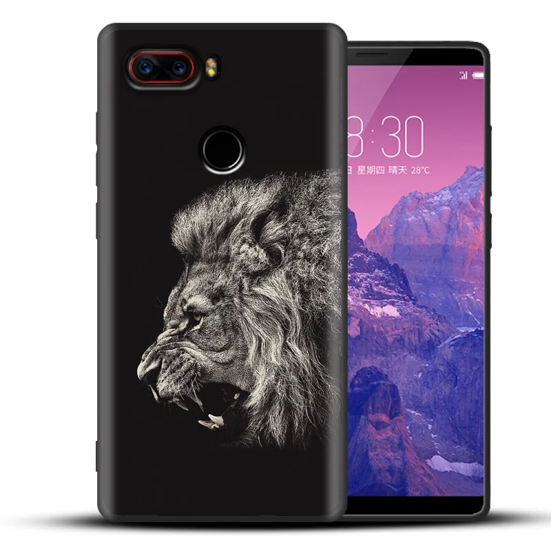 Мягкий силиконовый чехол для ZTE Nubia Z17 Lite мягкие Мультяшные из ТПУ окрашенная