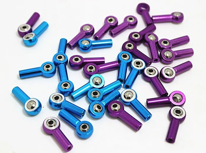 

4pcs M3 Aluminum Link Rod End metal Ball Joint 4pcspack rc airplane parts
