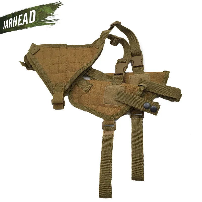 Billige EDC Links Rechts Hand Taktische Nylon Holster Pistole Unter Arm Schulter Doppel Pistole Pistole Holster Pouch Achselhöhle Versteckte