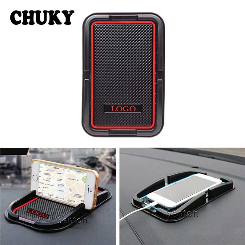 

Phone Holder Anti-Slip Mat Car Logo For Honda Accord 2003 2007 Fit Crv Nissan Qashqai J11 J10 Juke Tiida Note X-trail T31 T32 11