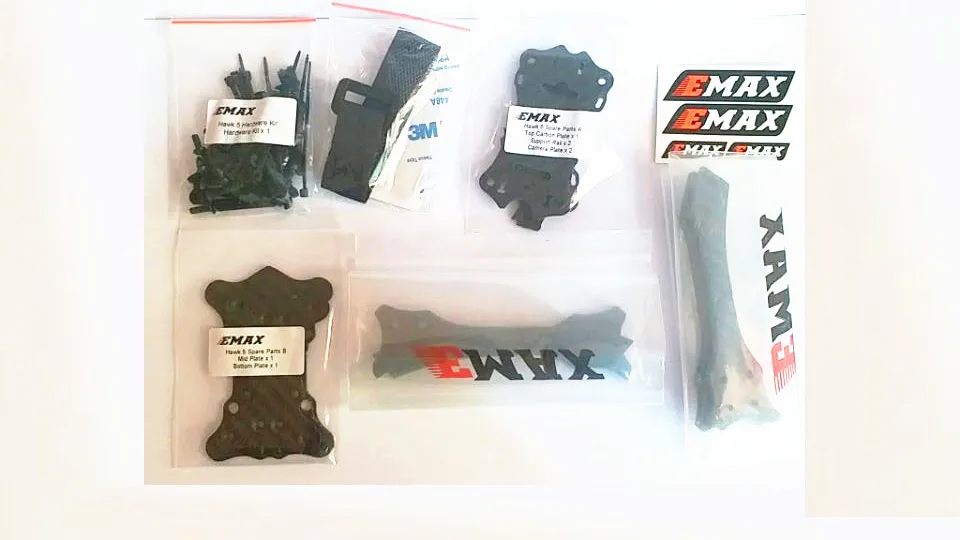 

EMAX Hawk 5 210mm Carbon Fiber frame Hawk 5 frame RC Quadcopter FPV Racing Camera Drone