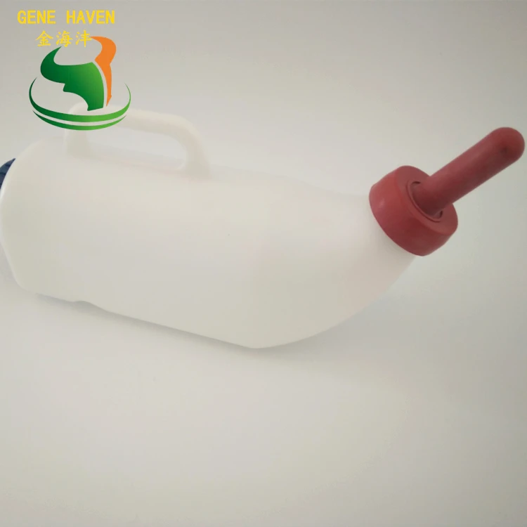 Пластиковая ручная бутылочка для кормления молока, воды, лекарств для теленка, козы, овец, маленьких животных для молочной фермы