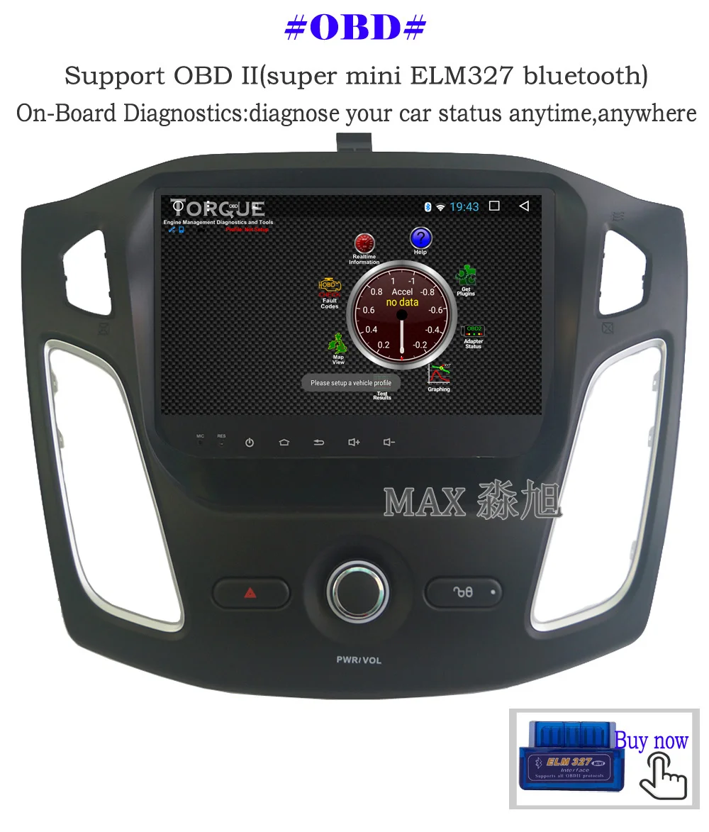 Cheap MAX 2G 32G Android 8.1 Car DVD Player for Ford Focus 3 2012 2013 2014 2015 Car Radio RDS Navigation System Map 4G WiFi SWC BT 13