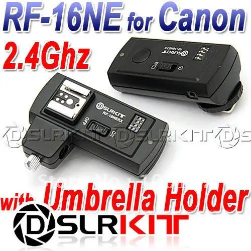 DSLRKIT RF-16NE вспышка триггера для CANON держатель для зонта