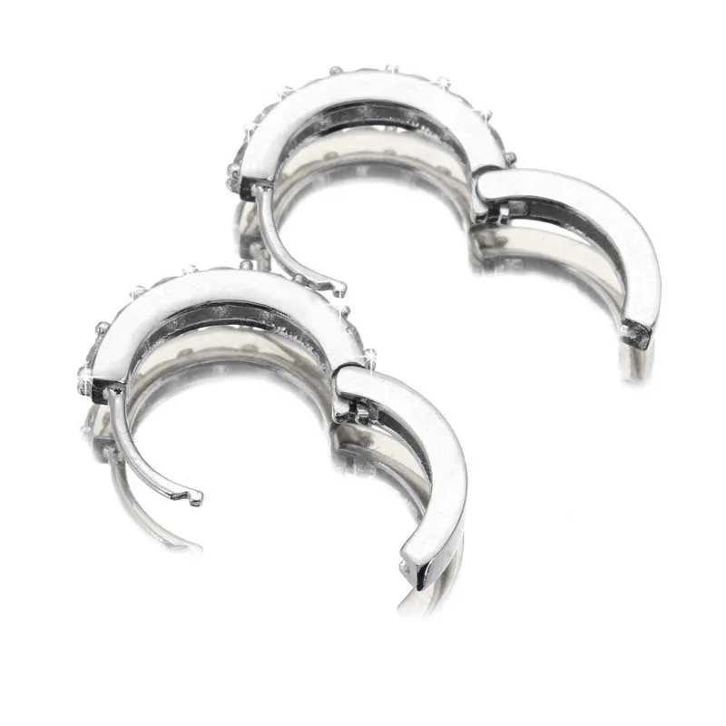 

Zerotime #P8 2019 NEW FASHION Sterling Silver Rhinestones silver Stud Earrings for Women Minimalist style Free Shipping